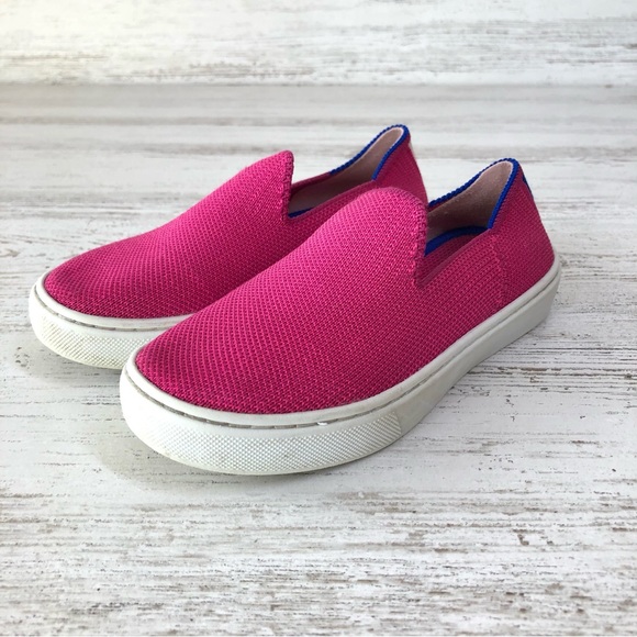 ROTHY’S The Kids Sneaker in Bubblegum 12 - Picture 2 of 15
